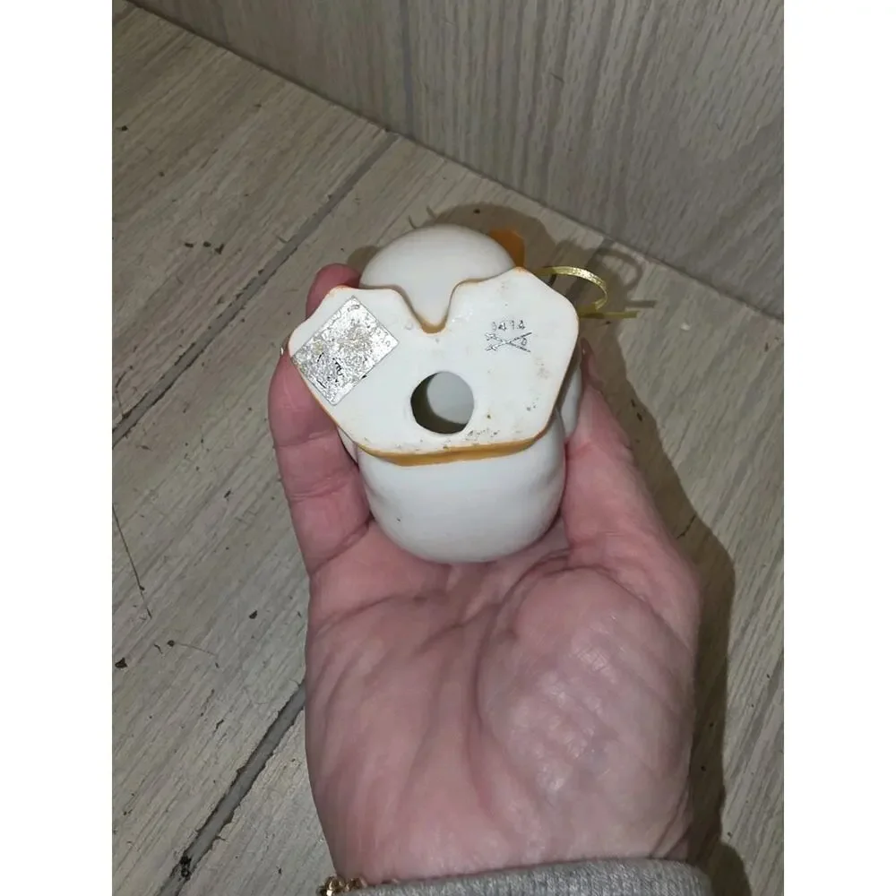 Vintage White Ceramic Duck Homco #1414 Easter Spring Decor Farmhouse Cottagecore